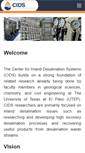 Mobile Screenshot of cids.utep.edu