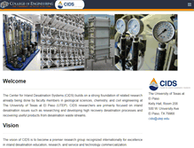 Tablet Screenshot of cids.utep.edu