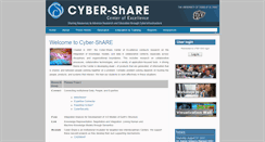 Desktop Screenshot of cybershare.utep.edu