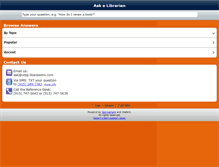 Tablet Screenshot of libanswers.utep.edu