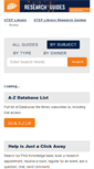 Mobile Screenshot of libguides.utep.edu
