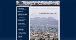 Desktop Screenshot of masterplan.utep.edu