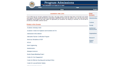 Desktop Screenshot of academics.utep.edu