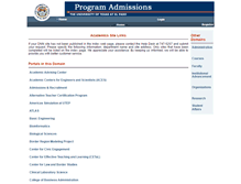 Tablet Screenshot of academics.utep.edu